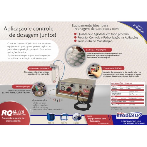 Micro Dosadora RQM-110 Micro Dosadora RQM-110